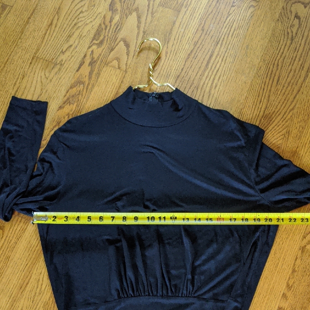 Escada Black Silk Blend Garment - Picture 6 of 10